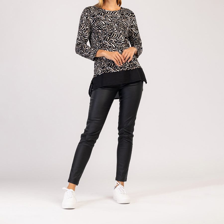 MIRA – T-shirt femme à manches longues tendance