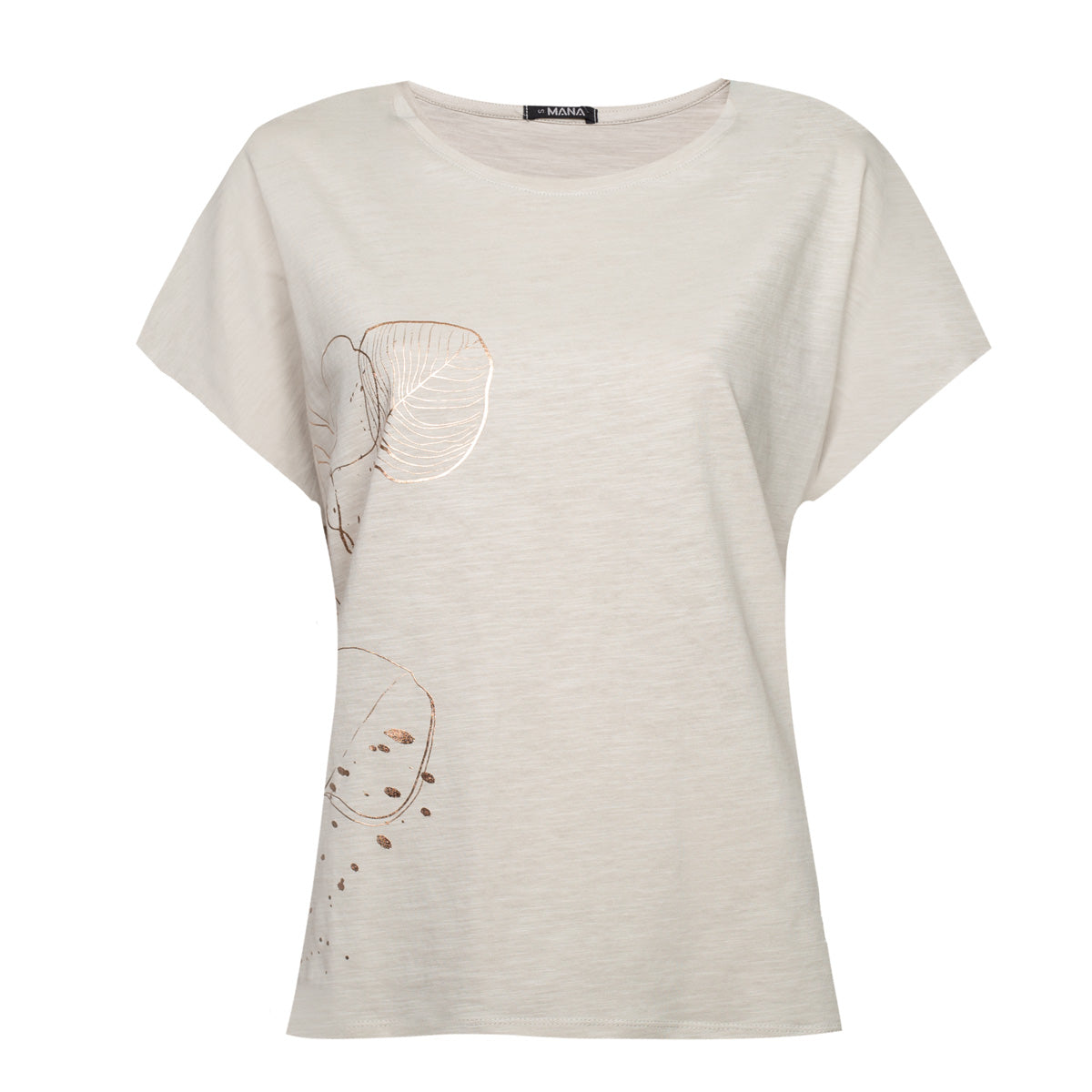 TEEZY – T-shirt pour femme en coton avec imprimé